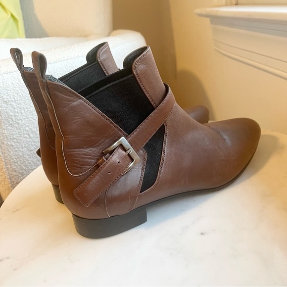 MIU MIU Chelsea Buckle Ankle Boots - Picture 2 of 9